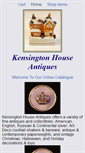 Mobile Screenshot of kensingtonhouseantiques.com